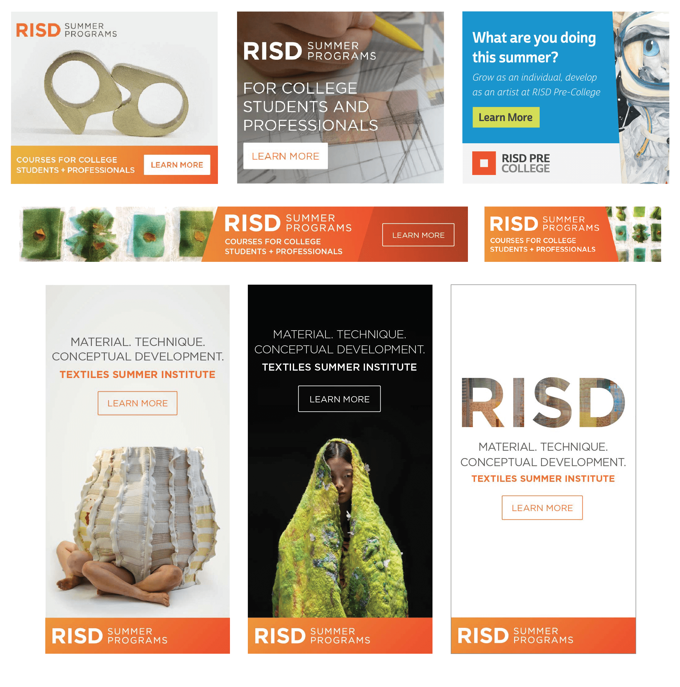 RISD Display Ads